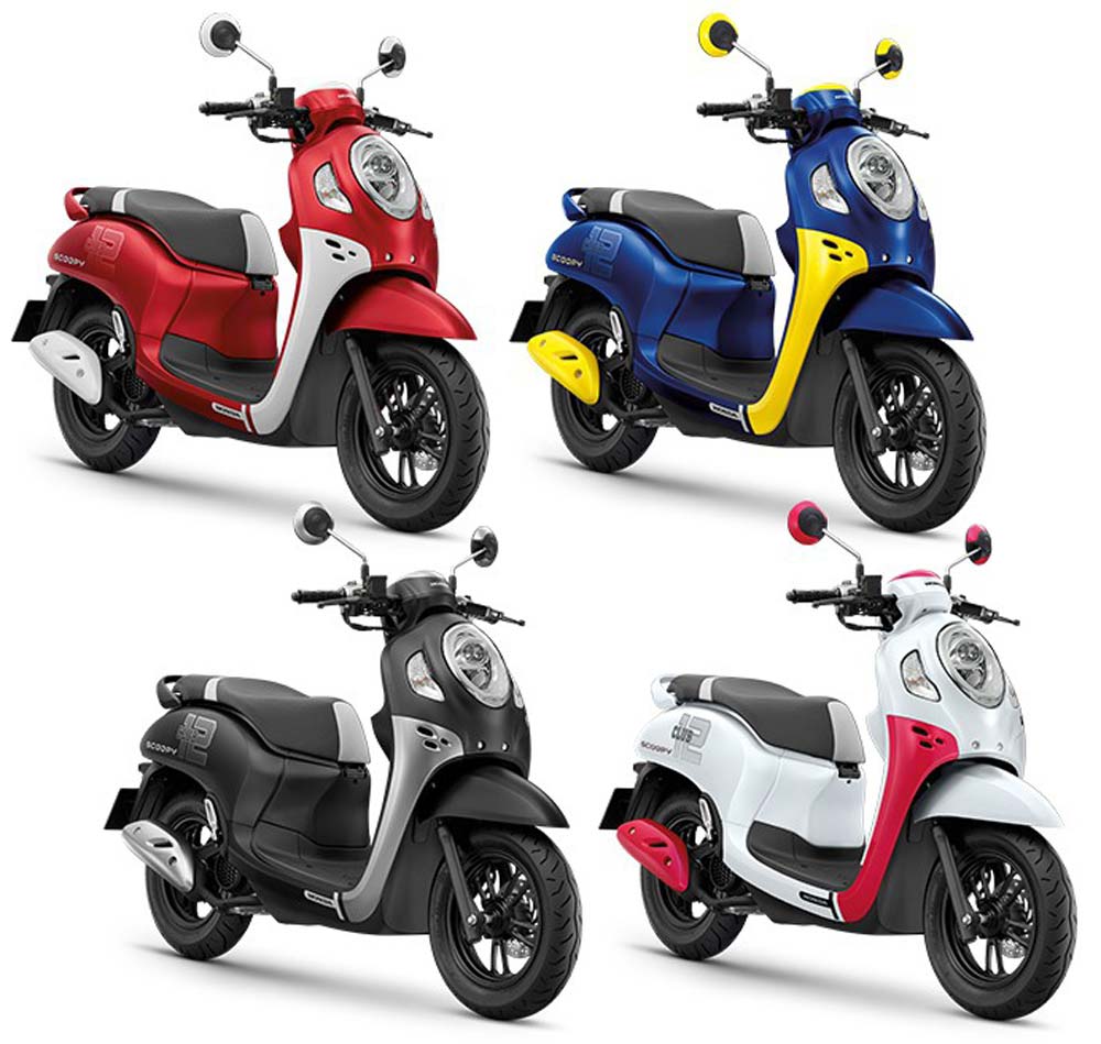 Honda Scoopy 2021 Thailand Lebih Banyak Pilihan Warna... » ardiantoyugo.com