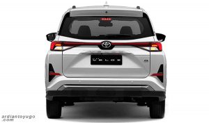 Toyota Veloz 2022 belakang