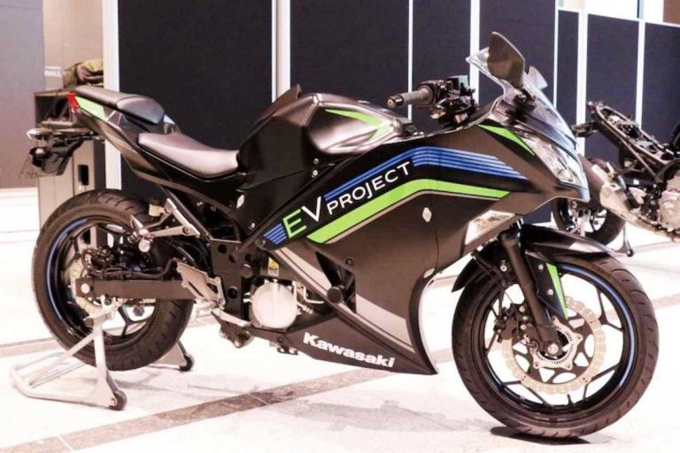 Motor listrik Kawasaki EV Project