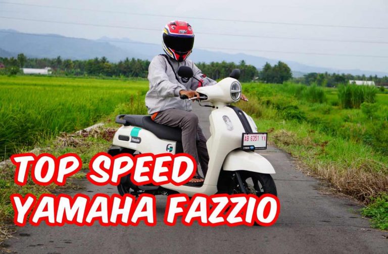 Top speed Yamaha Fazzio 125