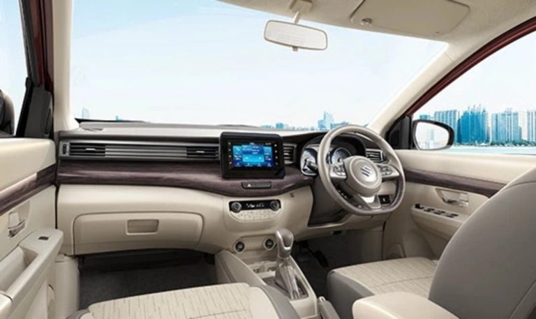 Interior Suzuki Ertiga 2022 facelift