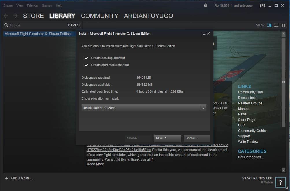Cara Download (Instal) Game dari Steam... Ardiantoyugo