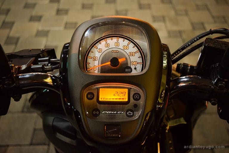 speedometer honda scoopy 2017